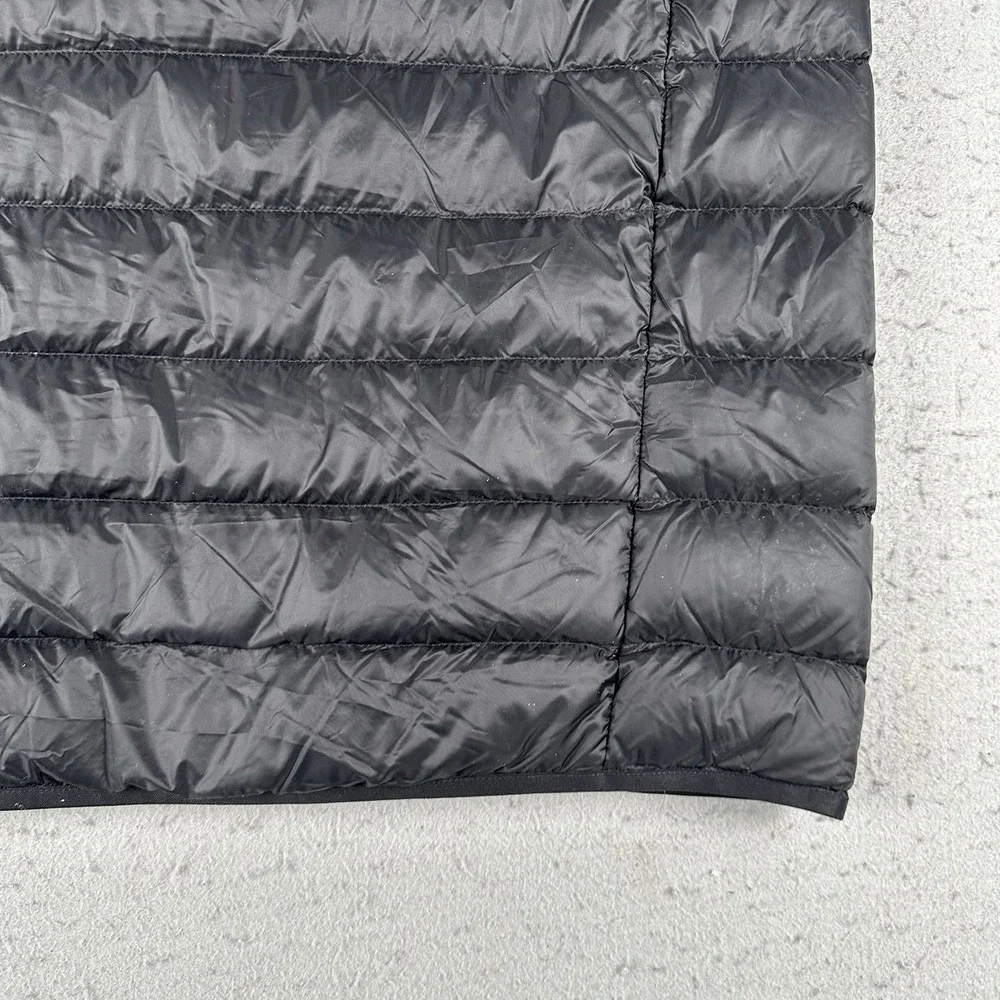 Eddie Bauer Down 650 Vest Men's XL Black Puffer Full Zip‎ Insulated Cirruslite